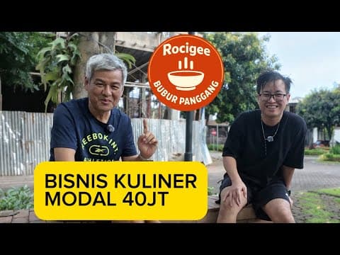Thumbnail video Memulai Bisnis Kuliner Modal 40jt Pakai Cloud Kitchen
