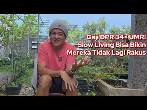 Thumbnail video Kalau Banyak Yang Slow Living, Indonesia Justru Makmur?