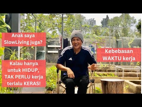Thumbnail video Kebebasan, Kemerdekaan Waktu Kerja (Syarat Slow Living?)