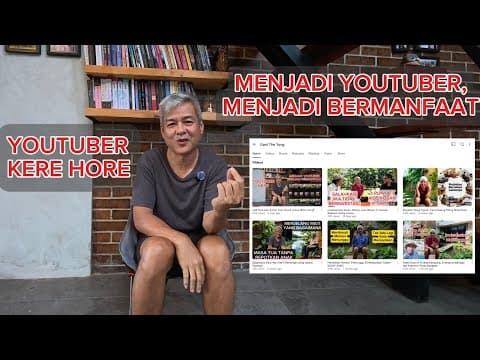 Thumbnail video Jadi Youtuber di Hari Tua | Cocok Untuk Slow Living?