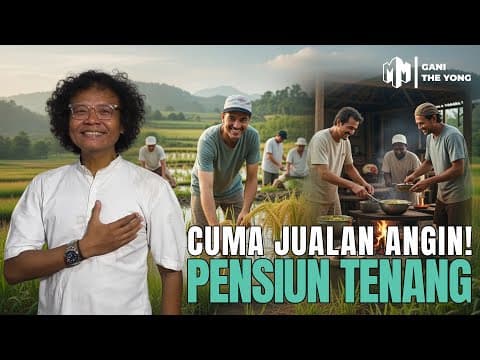 Thumbnail video Cara Tenang Menghadapi PENSIUN: Bisnis dari Desa yang Gak Bikin Capek |  CerBuk Ep. 004