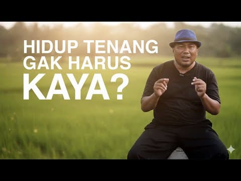 Thumbnail video Hidup Tenang di Desa: Rahasia Kebahagiaan Tanpa Harus MEWAH | Kang Awii