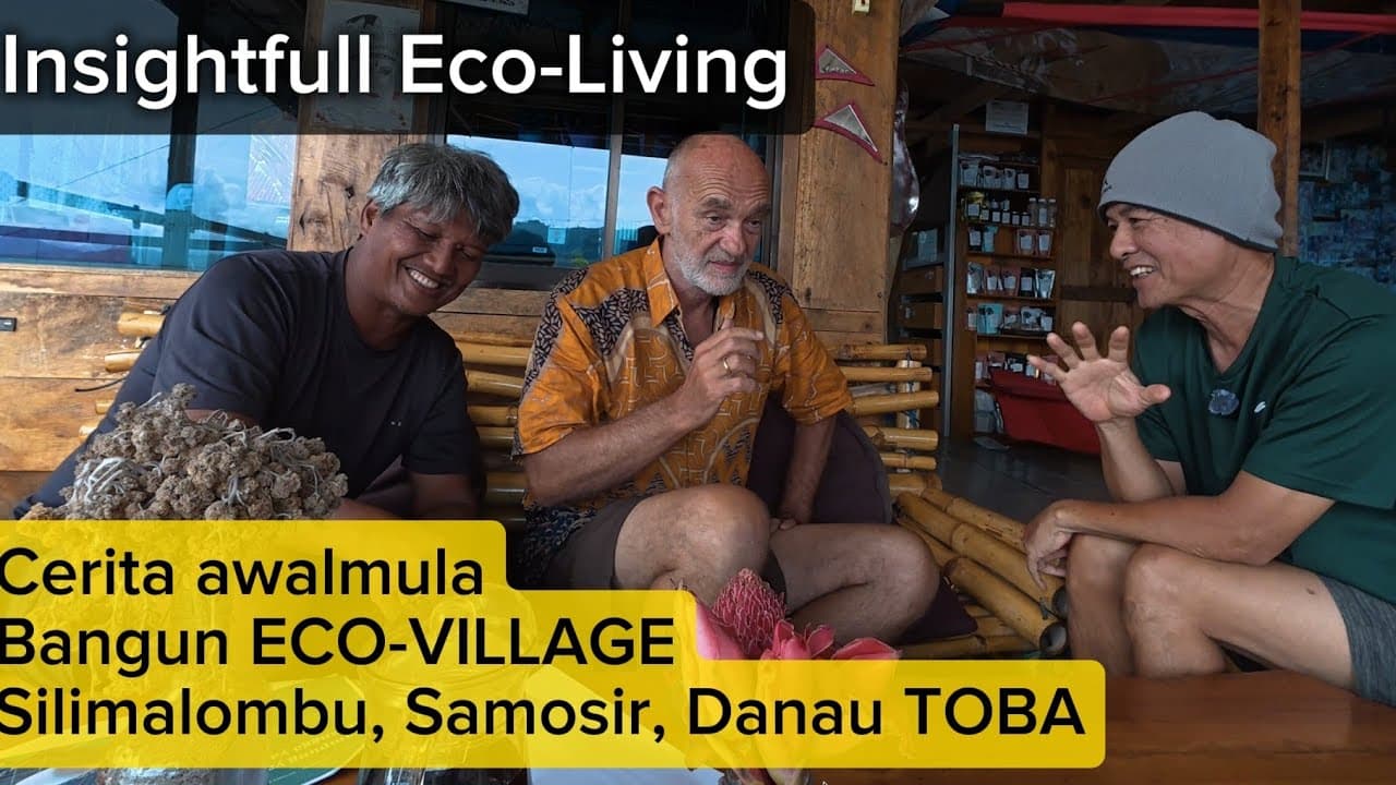 Thumbnail video Bule German Terpikat Danau Toba | Eco-Living Village Home Stay - Simimalombu Samosir